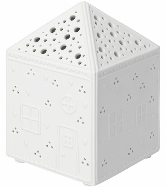 Porcelánový LED svítící domeček Light
