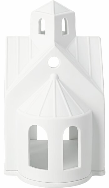Porcelánový svícen domeček Mountain Chapel