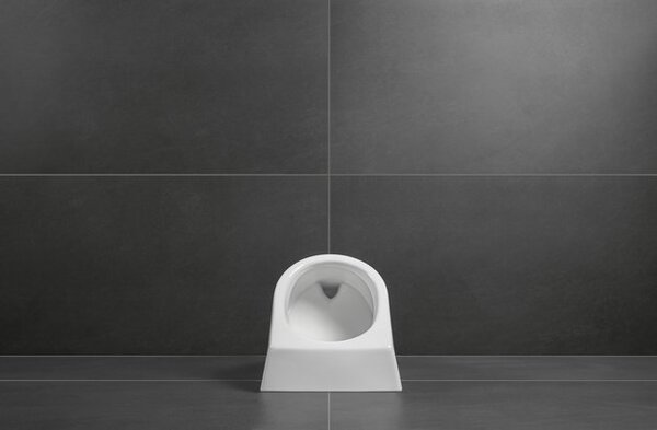 Villeroy & Boch O.novo - Odsávací pisoár bez poklopu, Rimless, alpská biela 75240001