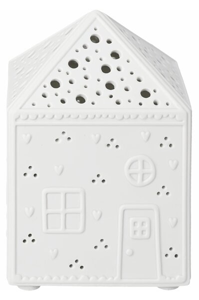 Porcelánový LED svítící domeček Light