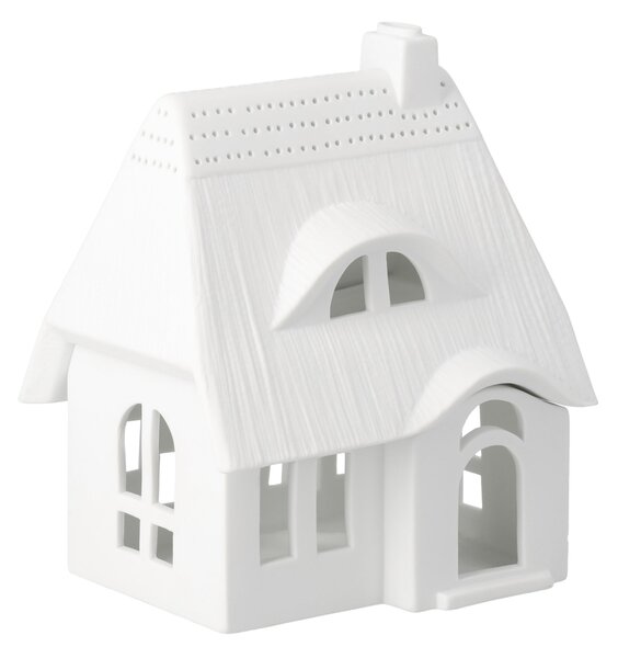 Porcelánový svícen domeček Thatch Large