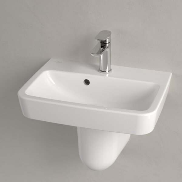 Villeroy & Boch O.novo - Umývadielko 500x370mm, s prepadom, alpská biela 43445001