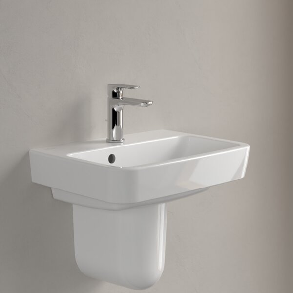 Villeroy & Boch O.novo - Umývadielko 500x370mm, s prepadom, alpská biela 43445001