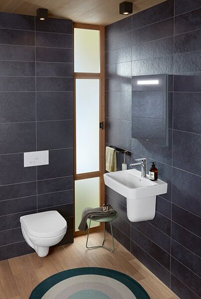 Villeroy & Boch O.novo - Umývadielko 500x370mm, s prepadom, alpská biela 43445001