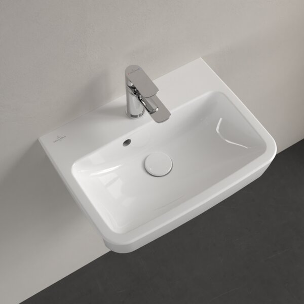 Villeroy & Boch O.novo - Umývadielko 500x370mm, s prepadom, alpská biela 43445001