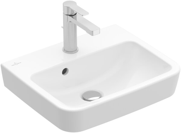 Villeroy & Boch O.novo - Umývadielko 500x370mm, s prepadom, alpská biela 43445001