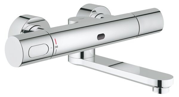 GROHE Eurosmart Cosmopolitan E - Infračervená elektronická umývadlová batéria s termostatom, chróm 36333000