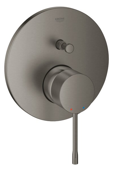 GROHE Essence Professional - Páková podomietková batéria s 2 smerným prepínačom, kartáčovaný Hard Graphite 24167AL1