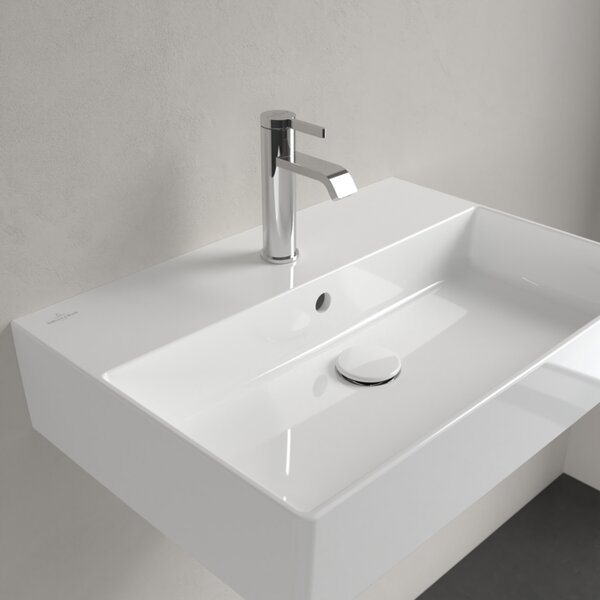 Villeroy & Boch Memento 2.0 - Umývadlo 600x420 mm, s prepadom, brúsené zospodu, alpská biela CeramicPlus 4A226GR1