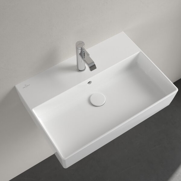 Villeroy & Boch Memento 2.0 - Umývadlo 600x420 mm, s prepadom, brúsené zospodu, alpská biela CeramicPlus 4A226GR1