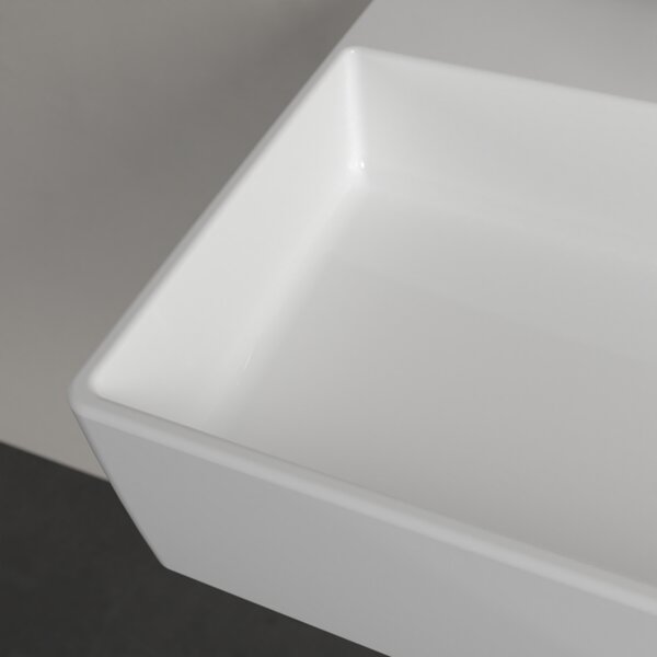 Villeroy & Boch Memento 2.0 - Umývadlo 600x420 mm, s prepadom, brúsené zospodu, alpská biela CeramicPlus 4A226GR1
