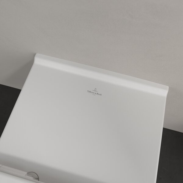 Villeroy & Boch ViCare - Závesné WC, s DirectFlush, Rimless, alpská biela 4601R001
