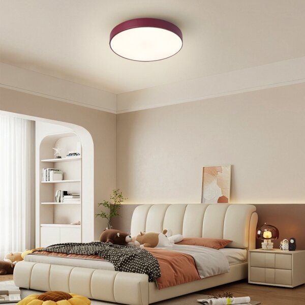 Brilagi - LED stropné svietidlo POOL LED/36W/230V 3000/4000/6000K 30 cm bordová