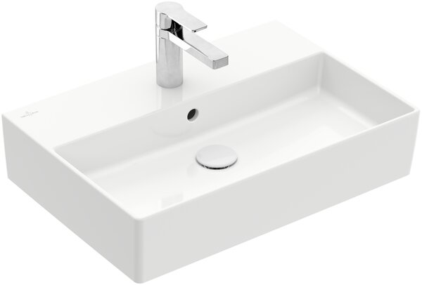 Villeroy & Boch Memento 2.0 - Umývadlo 600x420 mm, s prepadom, brúsené zospodu, alpská biela CeramicPlus 4A226GR1