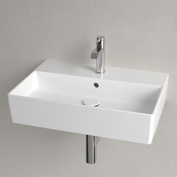 Villeroy & Boch Memento 2.0 - Umývadlo 600x420 mm, s prepadom, brúsené zospodu, alpská biela CeramicPlus 4A226GR1