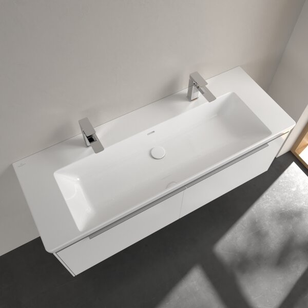 Villeroy & Boch Subway 3.0 - Umývadlo na skrinku 1300x475 mm, s prepadom, alpská biela 4A70D401