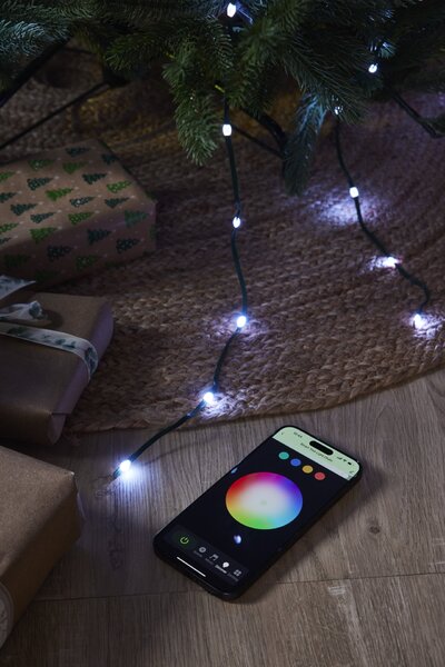 Chytrý LED světelný řetěz 2 m