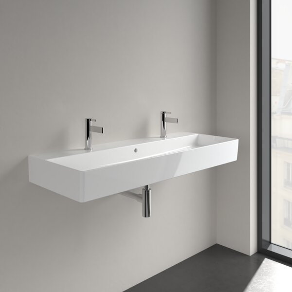 Villeroy & Boch Memento 2.0 - Umývadlo 1200x470 mm, s prepadom, alpská biela CeramicPlus 4A22C4R1
