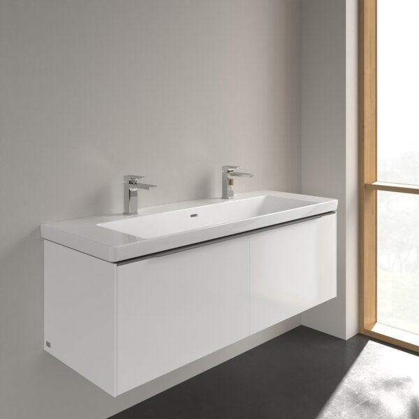 Villeroy & Boch Subway 3.0 - Umývadlo na skrinku 1300x475 mm, s prepadom, alpská biela 4A70D401