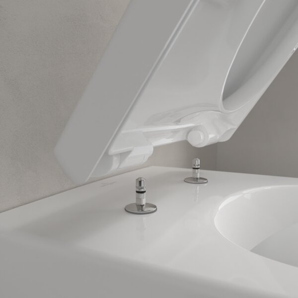 Villeroy & Boch Subway 2.0 - Závesné WC, Rimless, s DirectFlush, alpská biela CeramicPlus 5614R0R1