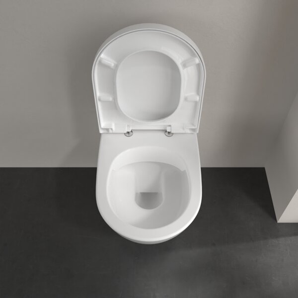 Villeroy & Boch Subway 2.0 - Závesné WC, Rimless, s DirectFlush, alpská biela CeramicPlus 5614R0R1