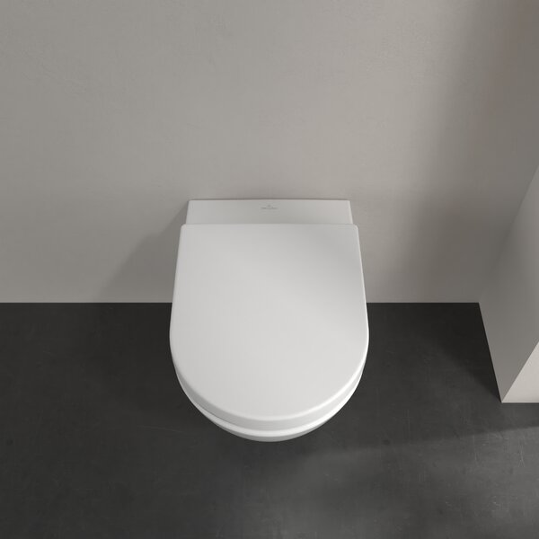 Villeroy & Boch Subway 2.0 - Závesné WC, Rimless, s DirectFlush, alpská biela CeramicPlus 5614R0R1