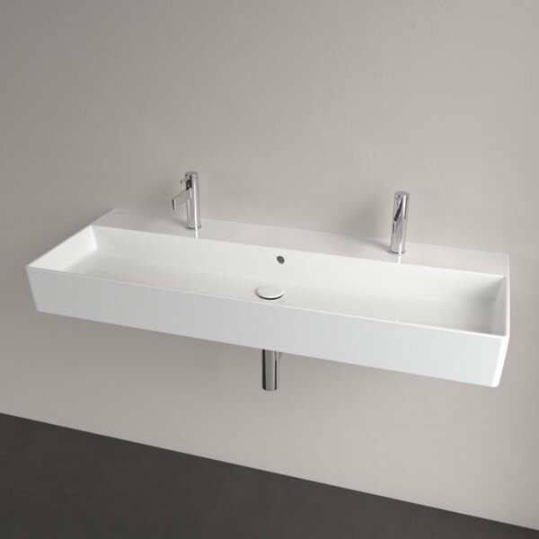 Villeroy & Boch Memento 2.0 - Umývadlo 1200x470 mm, s prepadom, alpská biela CeramicPlus 4A22C4R1