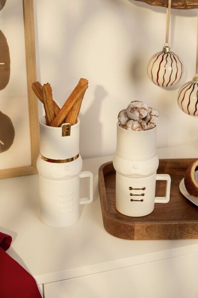 Vánoční set porcelánových hrnků Nutcracker Linus
