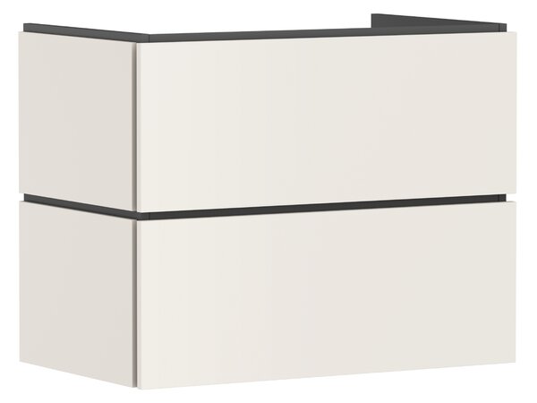Hansgrohe Xilesa E - Umývadlová skrinka 780/470 s 2 zásuvkami, piesková béžová matná 54260780