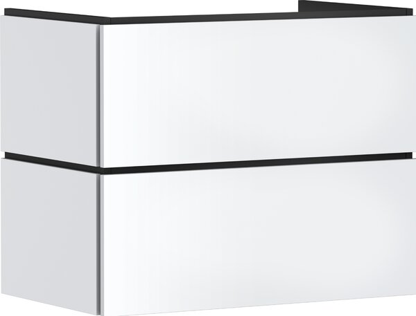 Hansgrohe Xilesa E - Umývadlová skrinka 780/470 s 2 zásuvkami, biela matná 54260700