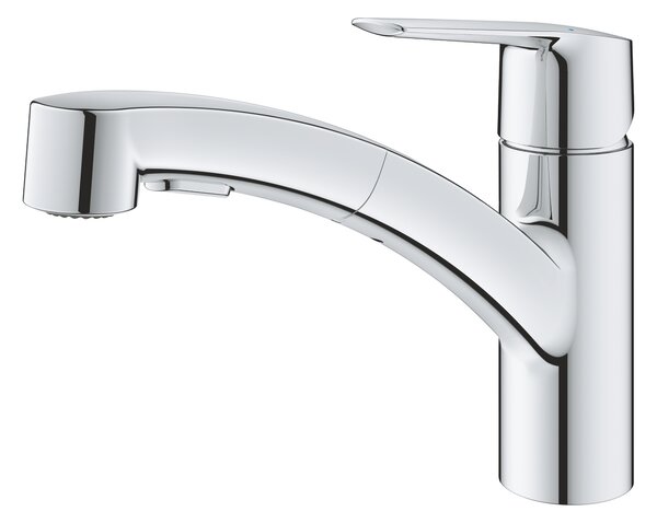 GROHE Start - Páková drezová batéria s výsuvnou sprchou, chróm 30307001