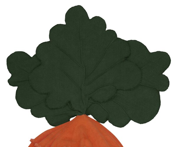 MUZZA Detský puf rraco oranžový