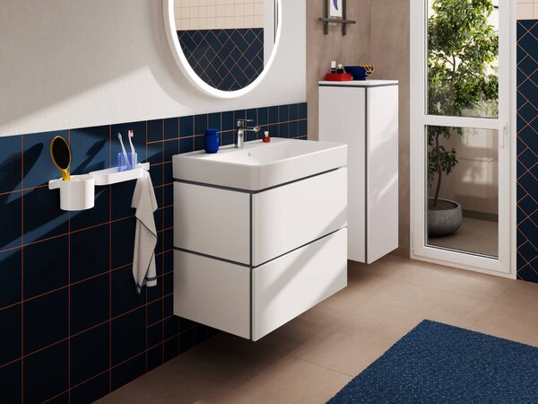 Hansgrohe Xilesa E - Umývadlová skrinka 780/470 s 2 zásuvkami, biela matná 54260700