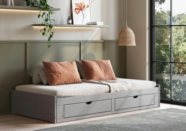 POSTEĽ S VÝSUVNÝM LÔŽKOM 200/90/180 cm, P & B - Detské izby, Online Only
