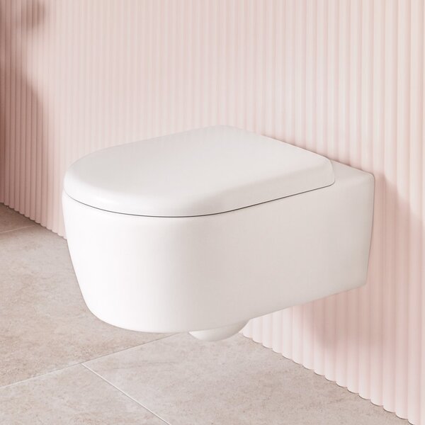 Villeroy & Boch Skyla Combi-Pack - SET závesné WC TwistFlush[e³] + sedátko SoftClosing, alpská biela 5656CL01