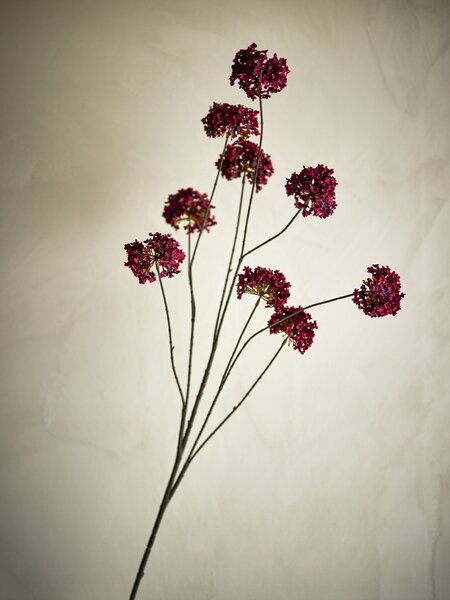 Umelá kvetina Hydrangea Red 122 cm