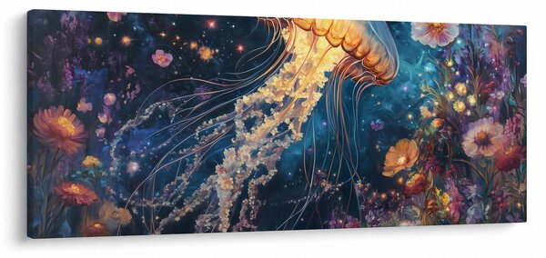 Obraz - Magická medúza (120x50 cm)
