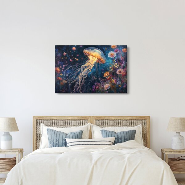 Obraz - Magická medúza (90x60 cm)