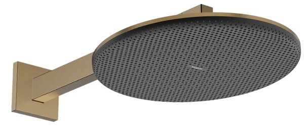 Hansgrohe Raindance Alive S - Hlavová sprcha 300 1jet EcoSmart + sprchové rameno 390 mm, kartáčovaný bronz 24521140+24337140