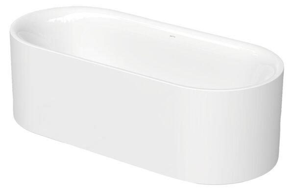 Bette BetteLux Oval Silhouette - Voľne stojaca vaňa 1800x800 mm, BetteGlaze Plus, biela 3466-000CFXXS,PLUS