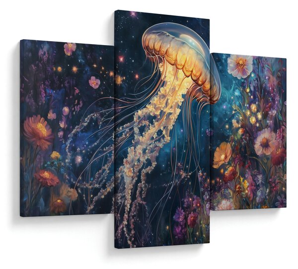 Obraz - Magická medúza (90x60 cm)