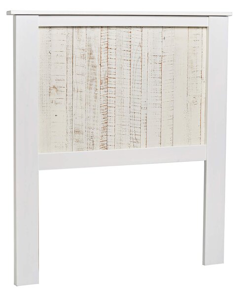 MUZZA Čelo postele lora 104 x 110 cm biele