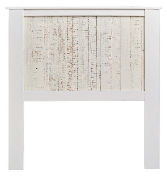 MUZZA Čelo postele lora 104 x 110 cm biele