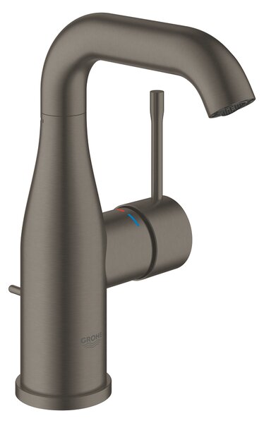 GROHE Essence Professional - Páková umývadlová batéria, veľkosť M, kartáčovaný Hard Graphite 24173AL1
