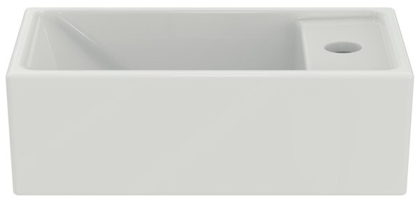 Ideal Standard i.life S - Umývadielko 370x210 mm, otvor vpravo, biela E211201