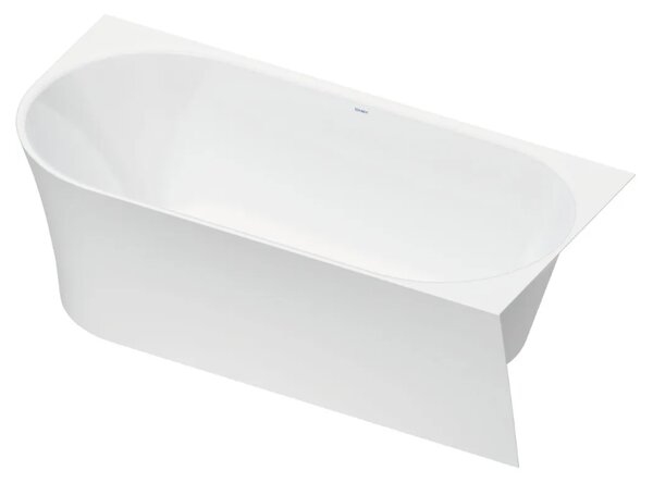 Duravit DuraSenja - Voľne stojaca vaňa 1700x800 mm do pravého rohu, biela 700581000000000