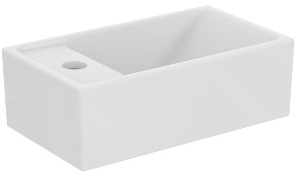Ideal Standard i.life S - Umývadielko 370x210 mm, otvor vľavo, biela E211301