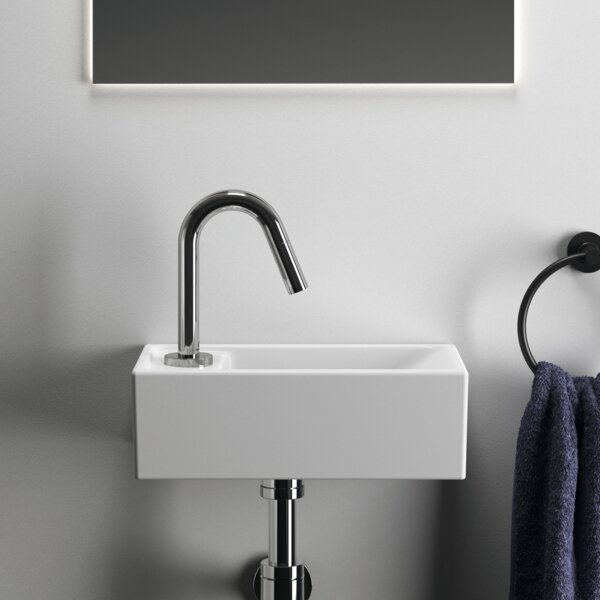 Ideal Standard i.life S - Umývadielko 370x210 mm, otvor vľavo, biela E211301