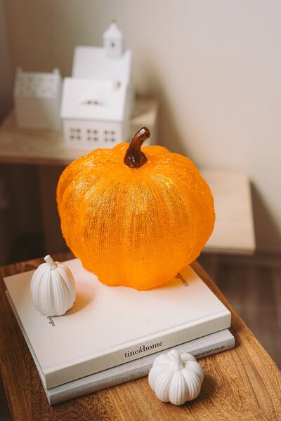 Vonkajšie LED osvetlenie Harvy Pumpkin 28 cm