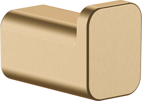 Hansgrohe AddStoris Q - Jednoduchý háčik, kartáčovaný bronz 41742140